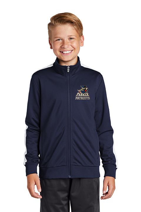 Youth Track Jacket - Navy