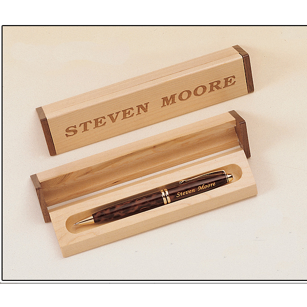 Retirement - Pen & Wood Box