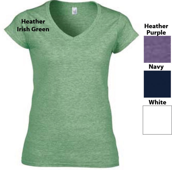GD006 Ladies V-neck Tshirt