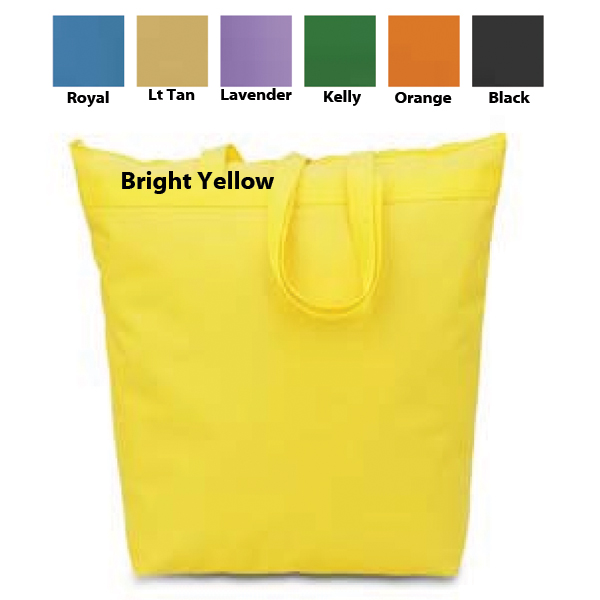 LB753 Zippered Tote