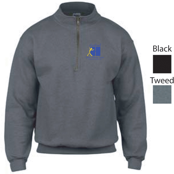 Unisex Quarter Zip Sweat