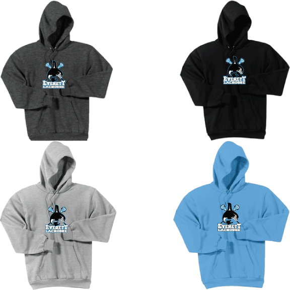 08 Everett Lacrosse Logo Hoodie