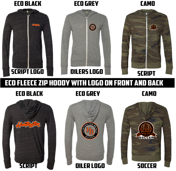J1. Ladies/Mens Alternative - Eco-Jersey Hooded Full-Zip
