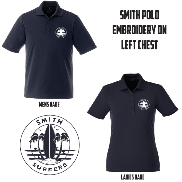 E3. Polo Embroidered - Adult Sizes Only