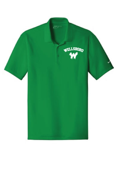 R. Nike Golf Dri-Fit Polo EMBROIDERED LOGO
