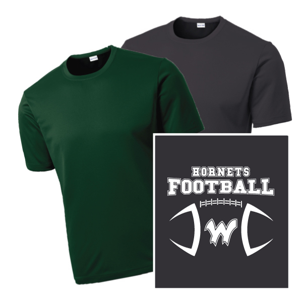D5) 100% Polyester Moisture Management T-Shirt