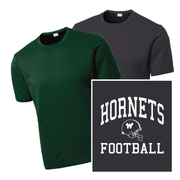 D6) 100% Polyester Moisture Management T-Shirt