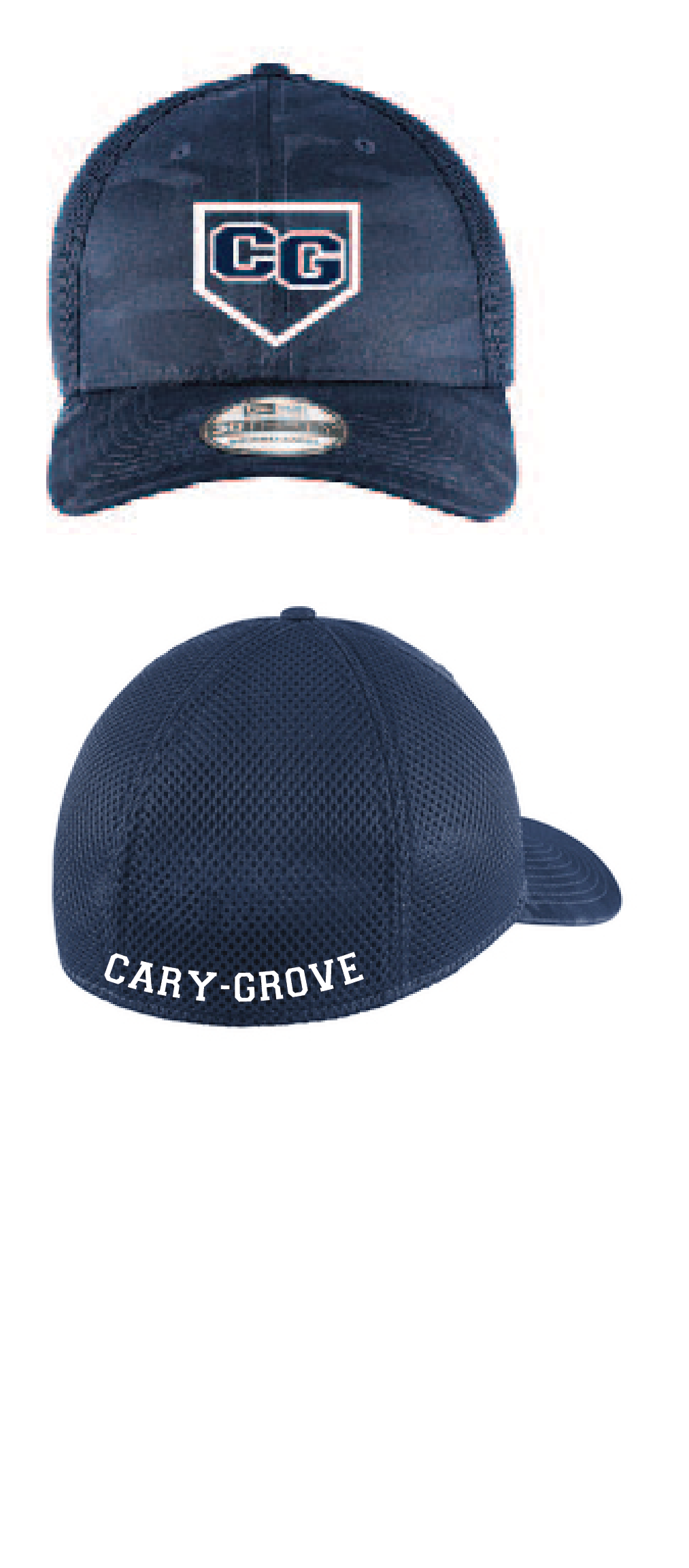 J) New Era Flex Fit Camo Cap