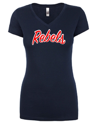 Ladies Sporty V-Neck Tee