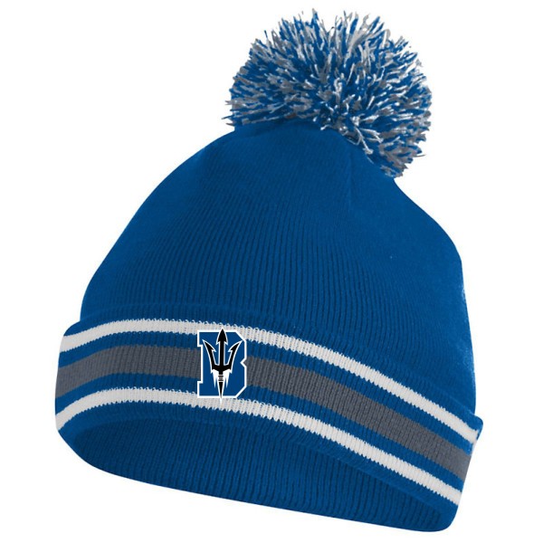 P- Knit Pom Pom Hat