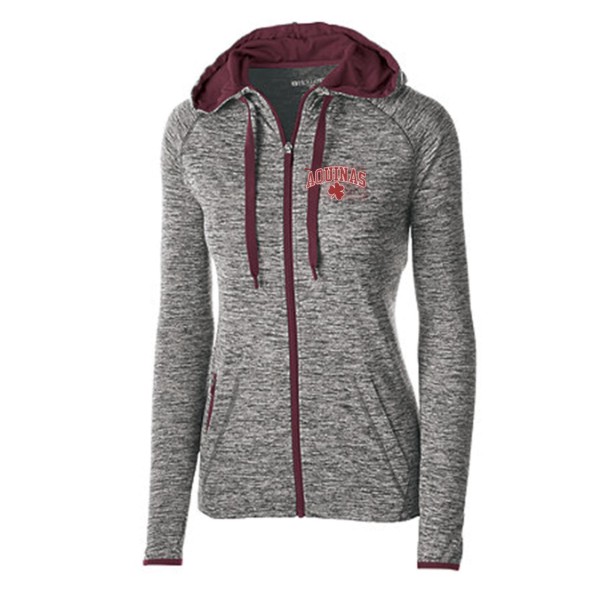 B- Full Zip Ladies Performance Hoodie