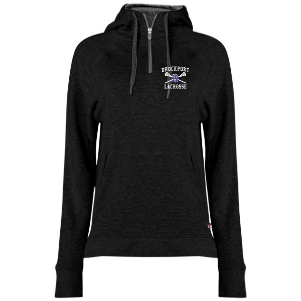 J. Ladies 1/4 Zip Fit Flex Pullover
