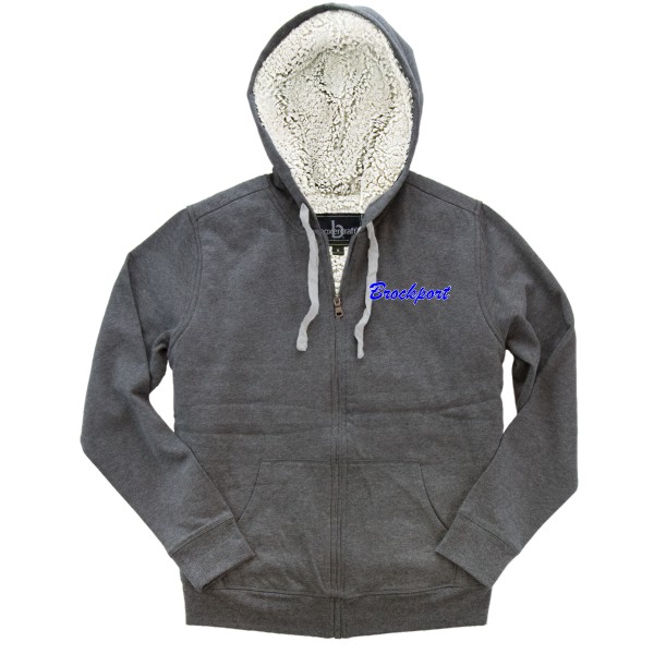 I- Full Zip Sherpa Lined Sweatshirt