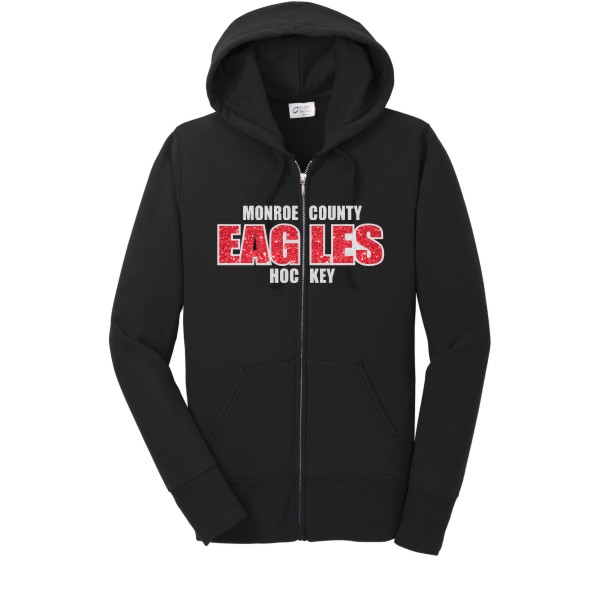 E. Ladies Full Zip Hoodie