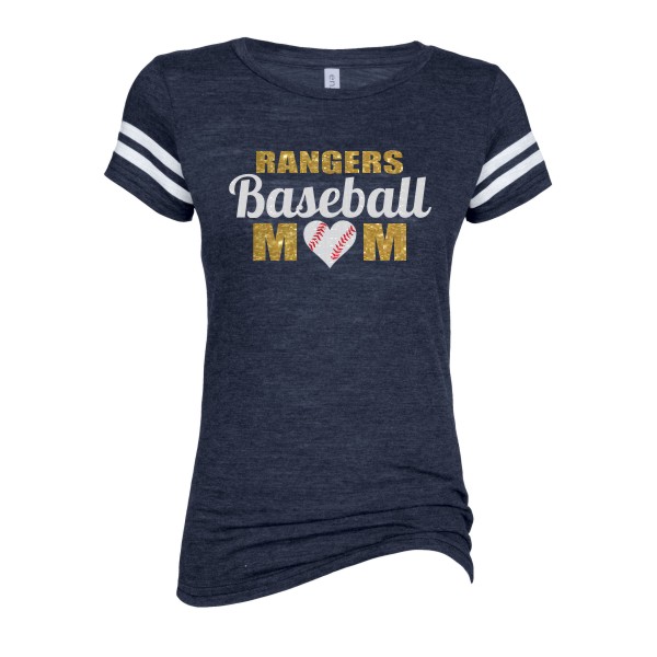 H. Baseball Mom T-Shirt