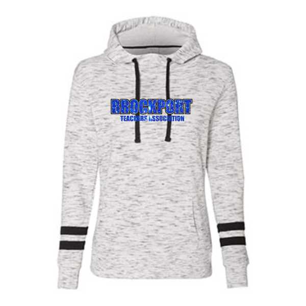 V- Ladies Glitter Hoodie