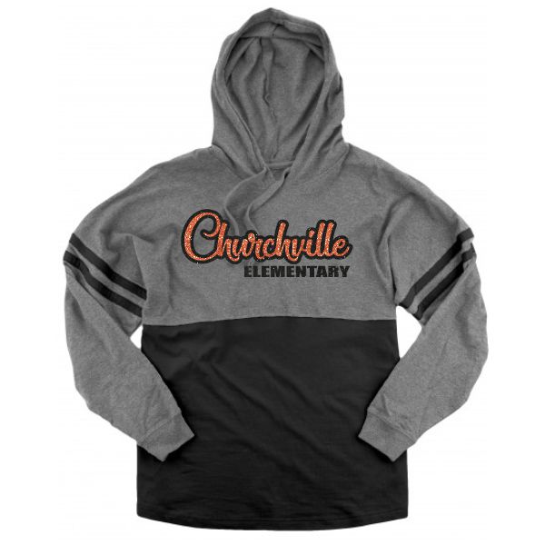 G. Hoodie Glitter Tee
