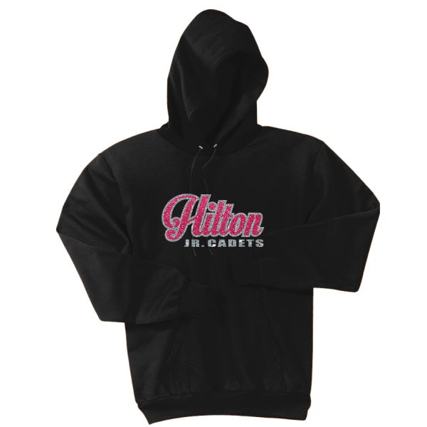 L- Cotton Glitter Hoodie