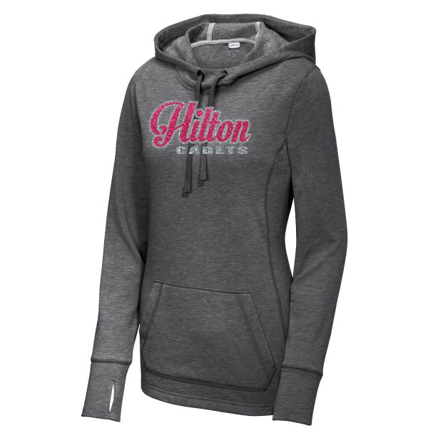T. Ladies Glitter Pullover Hoodie