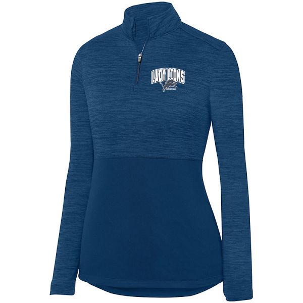 M. Ladies 1/4 Zip Tonal Performance