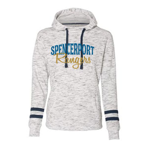 H- Ladies Glitter Hoodie