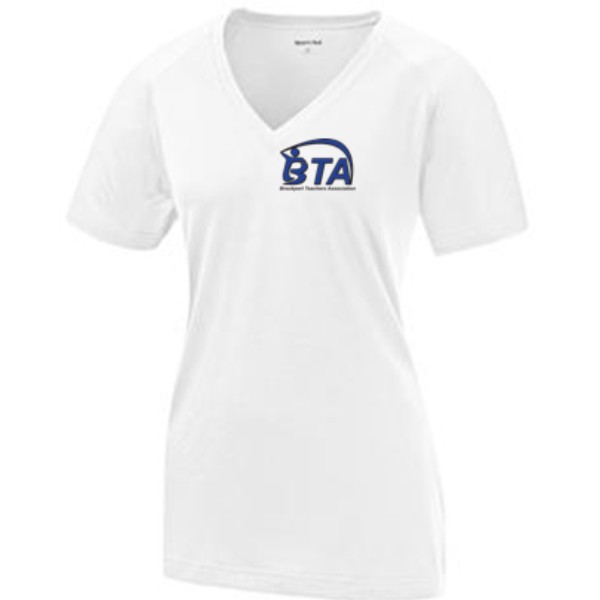 A- Ladies V-Neck Performance Shirt