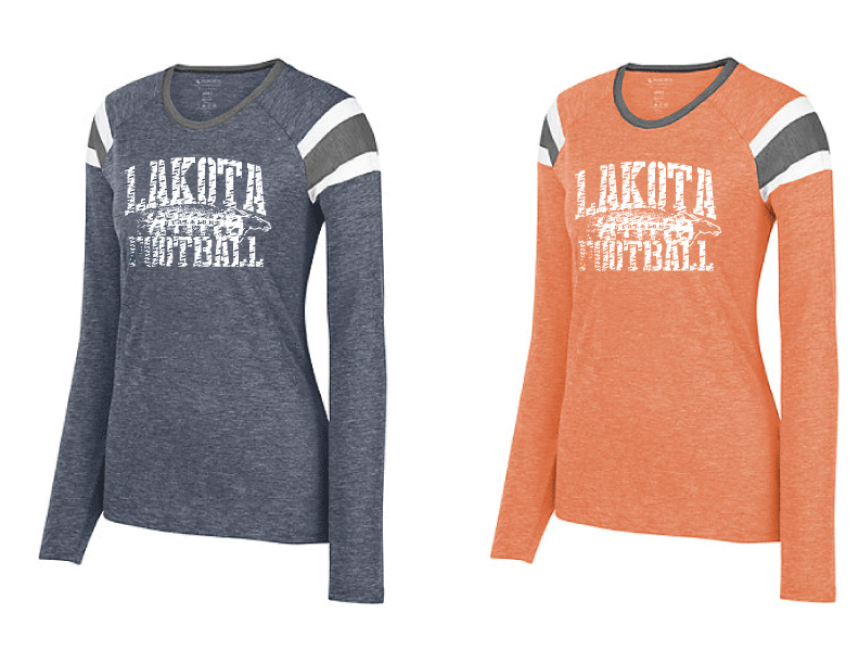 3012 - LADIES LONG SLEEVE FANATIC TEE