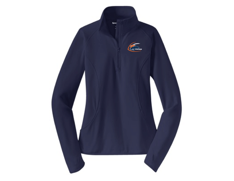 LST850 - Ladies Sport-Wick Stretch 1/2-Zip Pullover