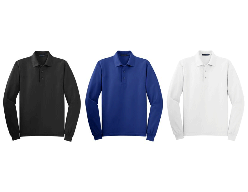 K500LS - Long Sleeve Silk Touch Polo