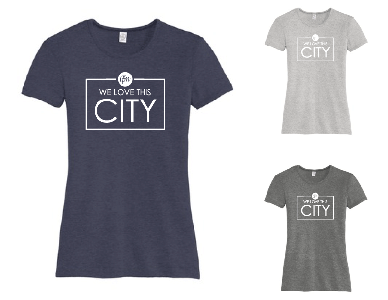AA5052 - Love City Ladies T-shirt