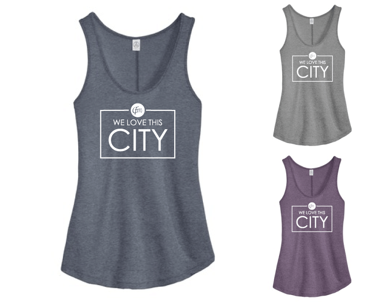 AA5054 - Love City Ladies Tank Top