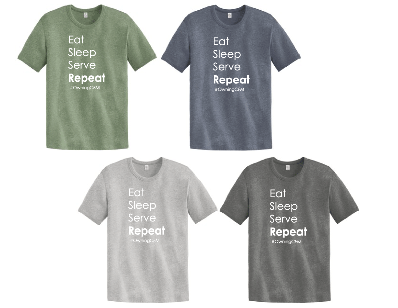 AA5050 - Serve Repeat T-shirt