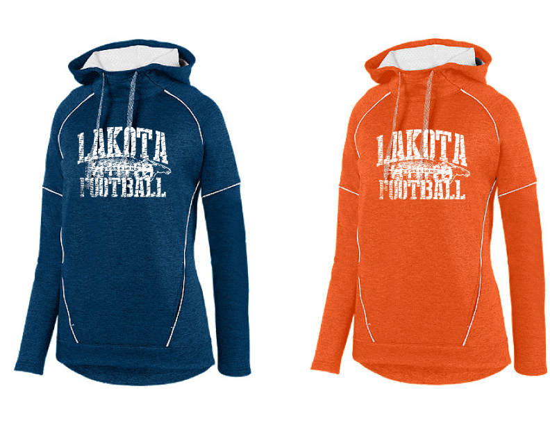 5556 - LADIES ZOE TONAL HEATHER HOODY