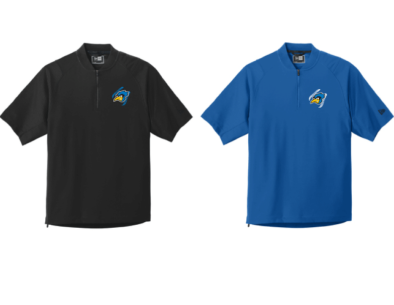 NEA600 - New Era Cage Short Sleeve 1/4-Zip Jacket