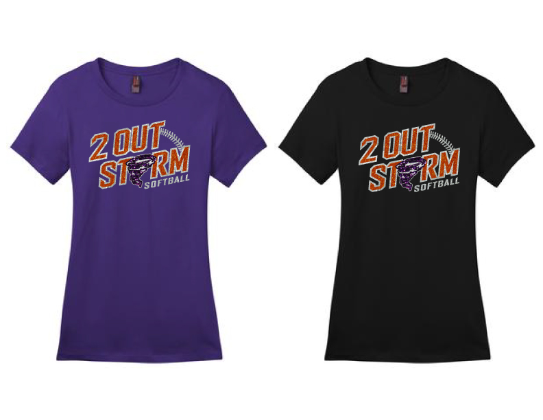 Glitter - DM104L - District Made Ladies Perfect Weight Crew Tee