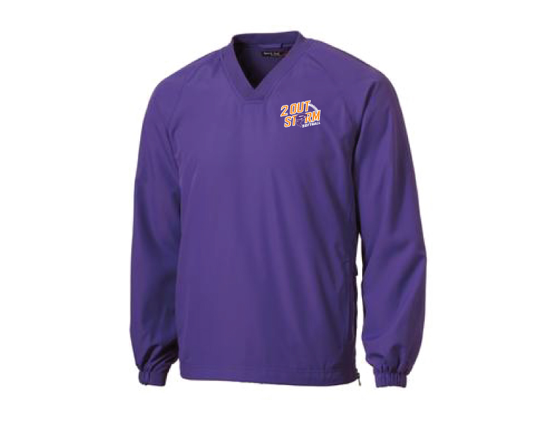 JST72 - V-Neck Raglan Wind Shirt