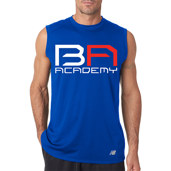 New Balance NDurance® Men's Workout T-Shirt - Royal Blue ( NB7117 )