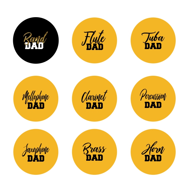 Button - Dad