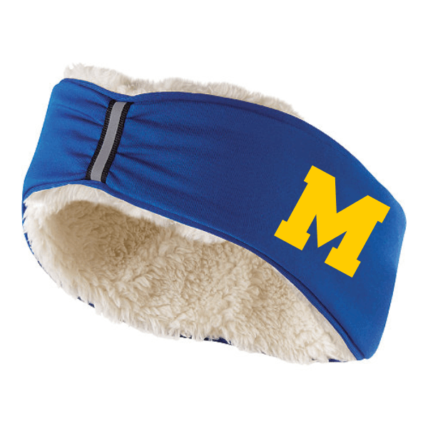 23 Moisture Wick Headband with Sherpa Lining