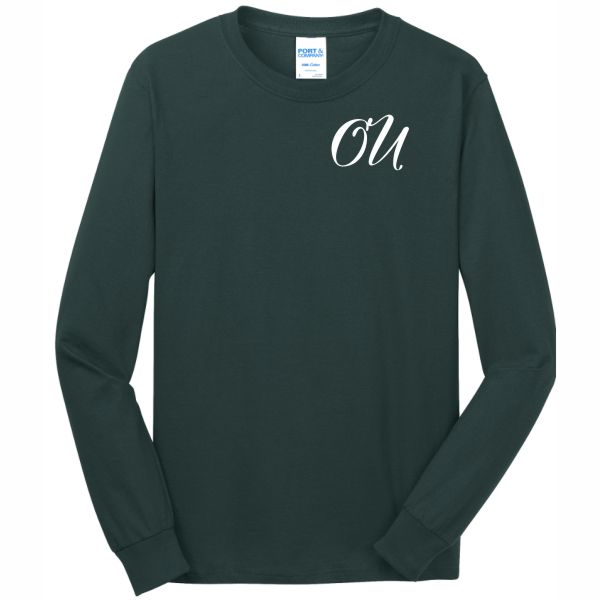 D. Forest Green Long Sleeve T-shirt