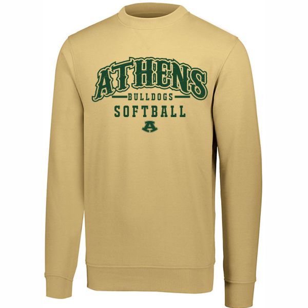 G) Augusta Fleece Crewneck Vegas Gold Heavyweight Sweatshirt