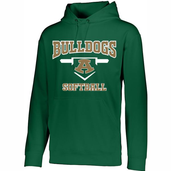 L) Augusta Wicking Fleece Forest Hooded Sweatshirt