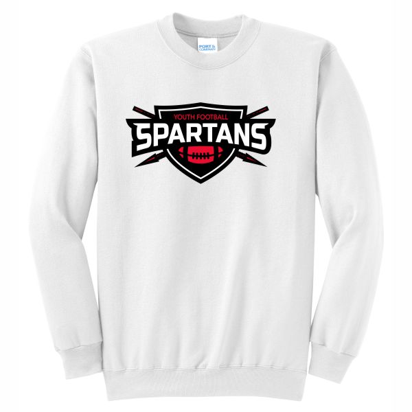 J. Crewneck Sweatshirt White