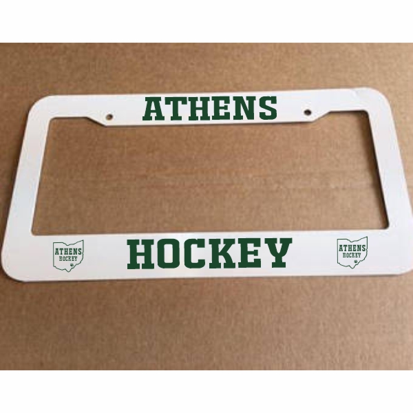 Y. License Plate Frame